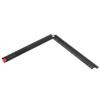 Rulers Folding Aluminum Alloy Ruler 0300mm Ruler Simple 90 Degrees Folding Metal Stationery Rule