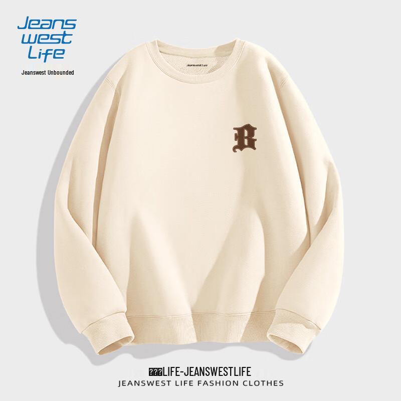 

JEANSWEST LIFE Men s Crew Neck Sweatshirt 5XL