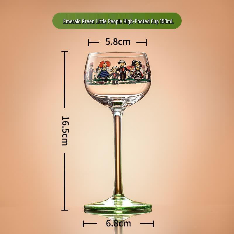MDNG Alpaca Emerald Green Cocktail Glass