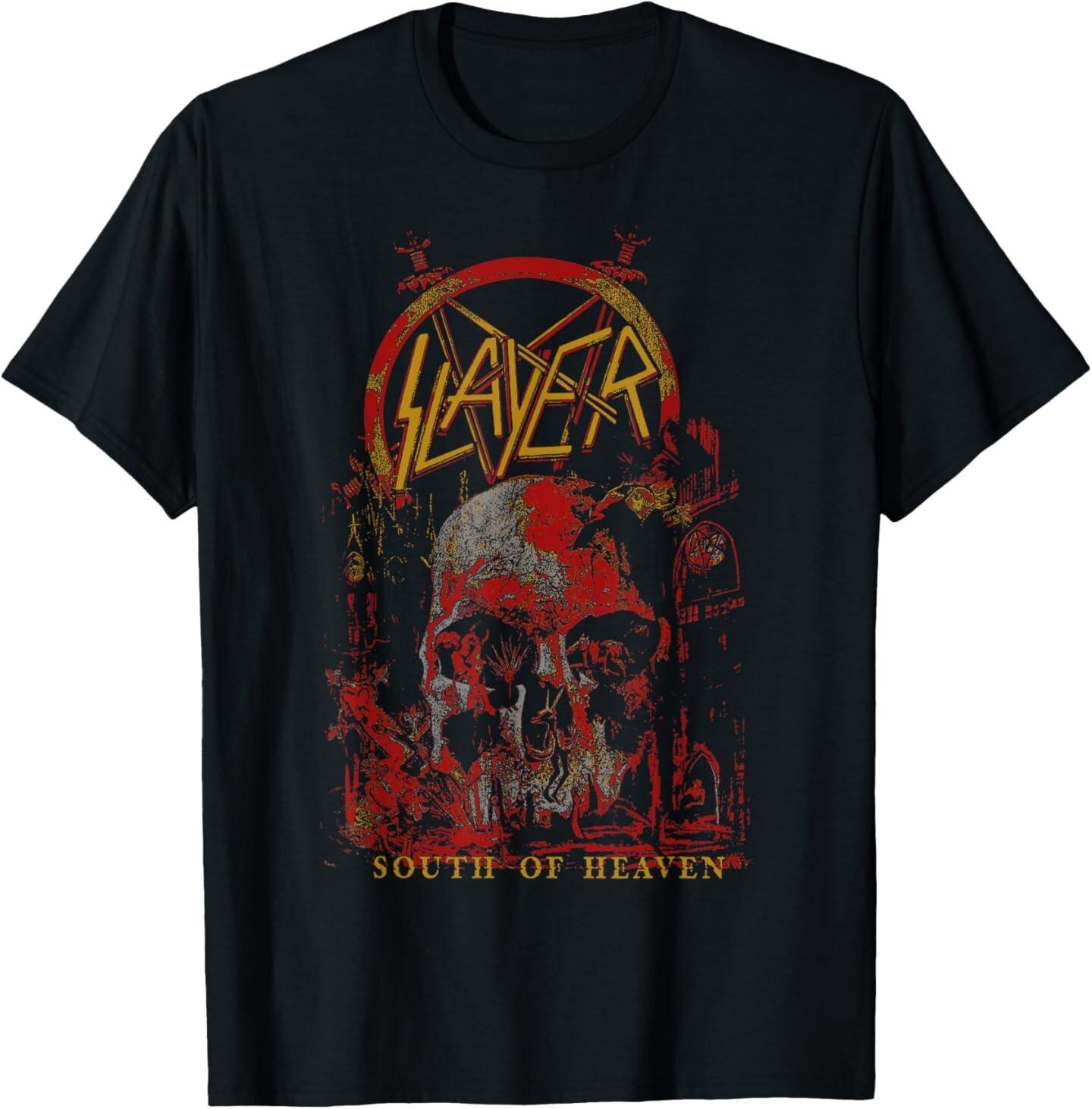 Slayer Store - Футболка «South of Heaven» трехцветная S