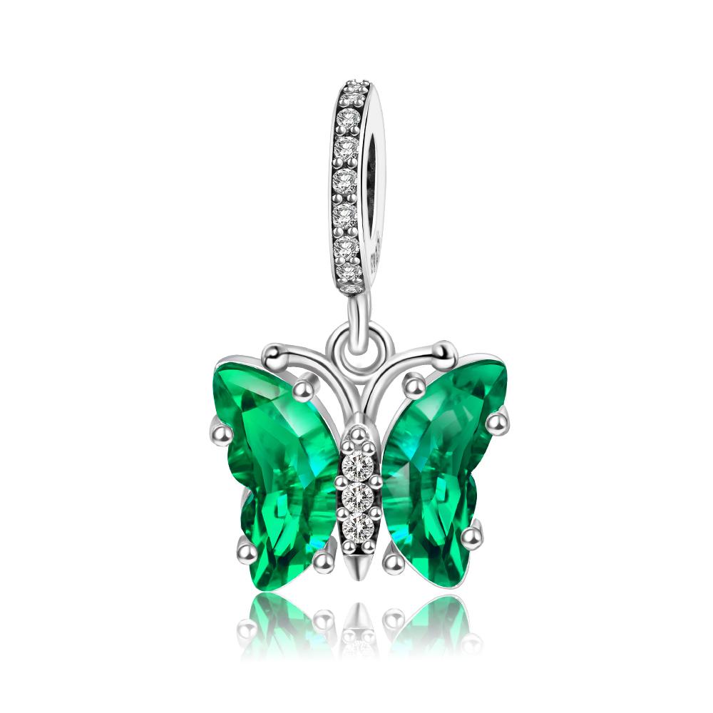 Exquisite 925  Silver The Frog Prince Beads & Cactus Dangle Charm Fits Bracelet Boutique Green Pendant Gifts