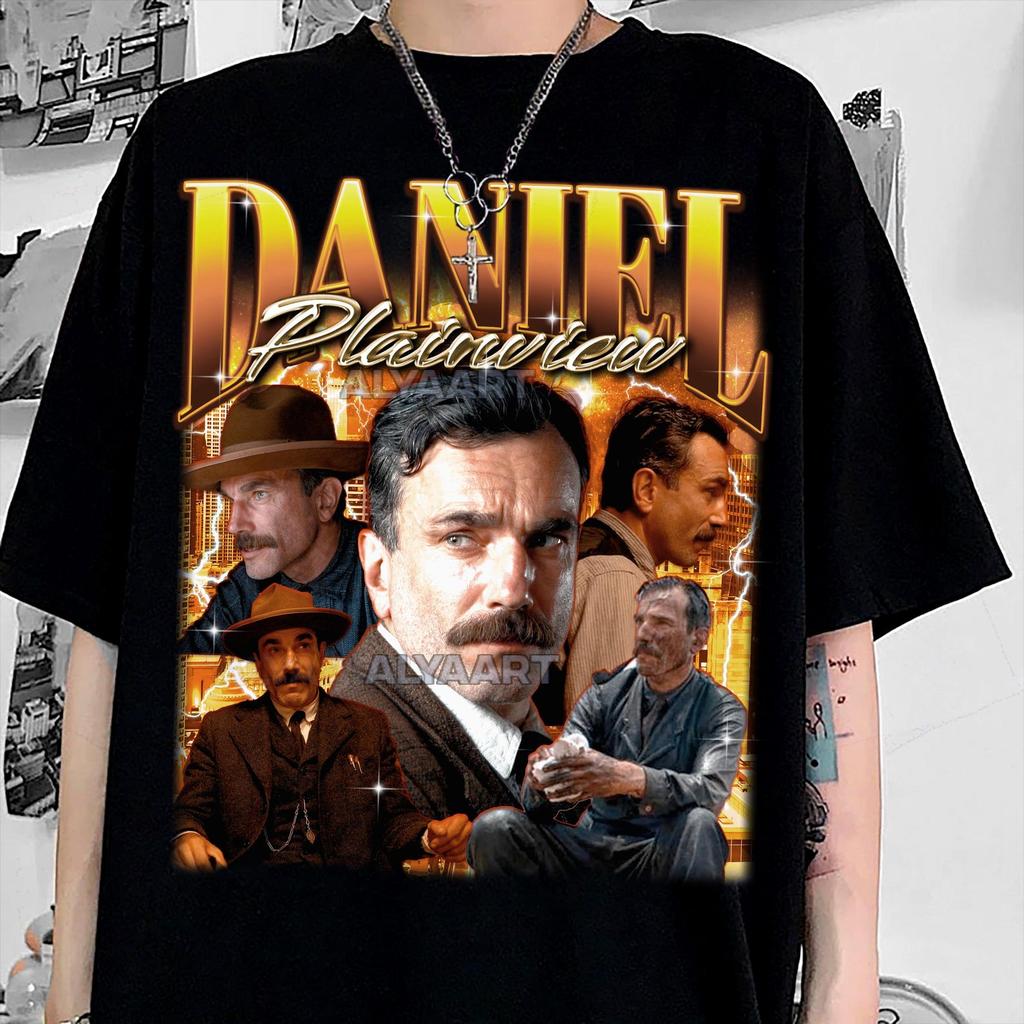 Vintage Daniel Tee - There Will Be Blood Classic Movies T-Shirt - Grunge Streetwear - Aesthetic Tee - Daniel Plainview - Bootleg Style