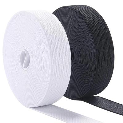 15MM 40M/Rolle Näh-Gummibänder zum Stricken Nähen Dehnbares Flaches Elastisches Band Breite Geflochtene Elastikspulen DIY Basteln Auch