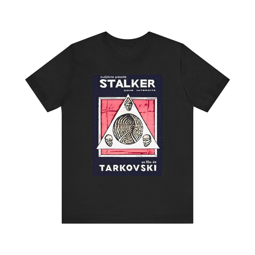 

Stalker Movie Art Graphic Print Tarkovski Crew Unisex Jersey Short Sleeve Tee 4XL