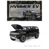 1/24 Hummer EV SUV Samochód terenowy ze stopu Metalowy model zabawki Dźwięk i światło Zabawka dla dzieci Kolekcjonerskie Prezenty urodzinowe