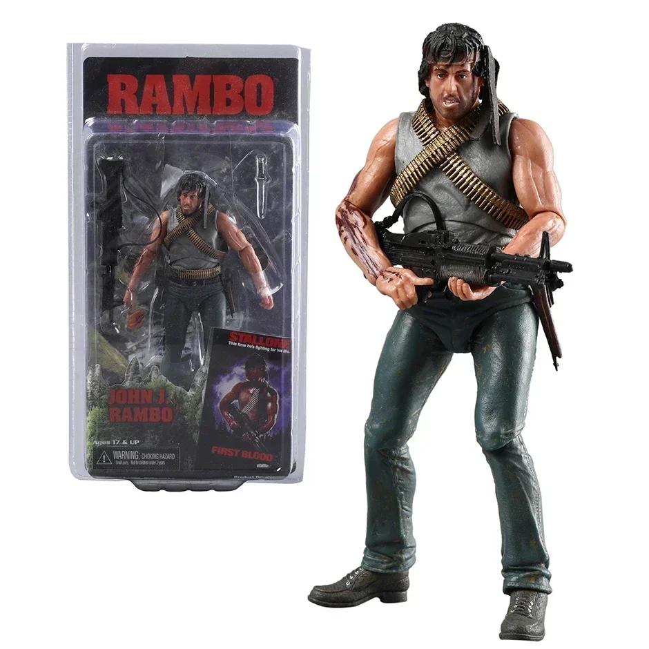 Instant Ship Rambo Force Of Freedom SDCC Limited Action Figure NECA | Handmade Toy Model Decor