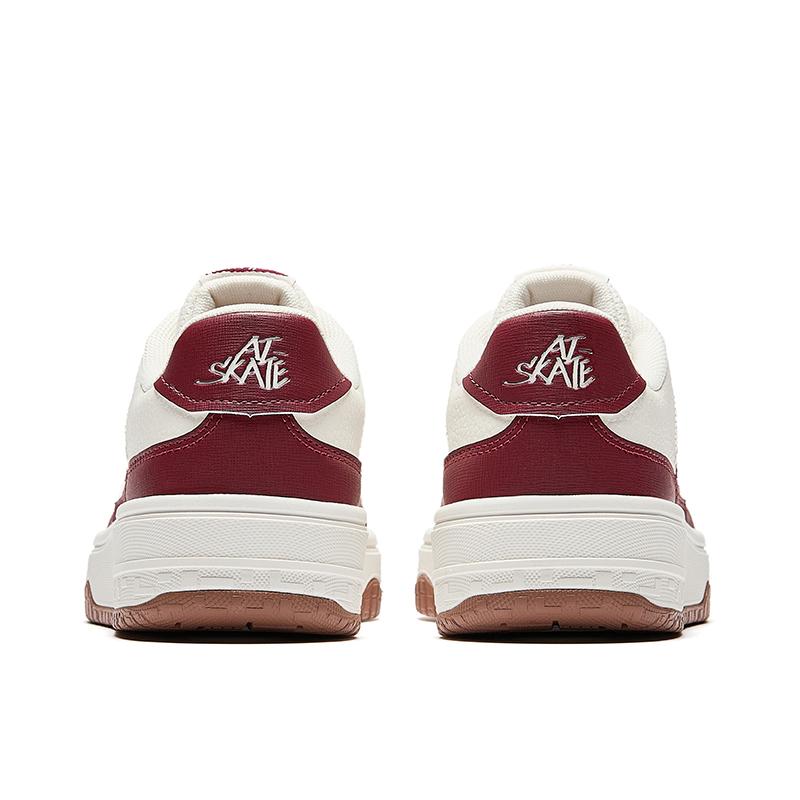 New Anta Street Rebel 3 Low top Skateboard Shoes Women's White Red 922548077-3