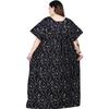 Floral Printed Women's Night Gown Indian Nightwear Sleepwear Cotton Nighty