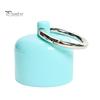 Engagement Ring Travel Case Holder Keychain with Secure Cylindrical Slot, Waterproof Portable Jewelry Pouch for Outdoor Case, Lightweight Storage Box