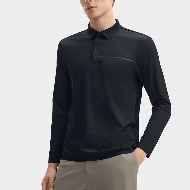 New FILA Polo Shirts Men's Jet Black F11M442217FBK