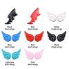 2PCS Universal Removable Bicycle Scooter Easy To Install Motorcycle Motorbike Angel Devil Wings Stickers Helmet Decoration