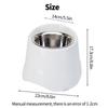 1PC High-top Stainless Steel Food Bowl, High-footed Dog Bowl, Small And Medium-sized High-footed Bowl, Suitable For Tall Pets