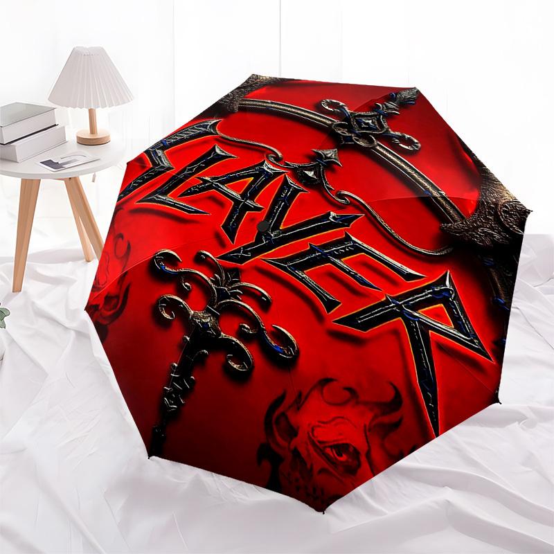1pc Slayer Automatic Open, Windproof, Compact Travel Umbrella, Gift for Birthday, Christmas, Business 93025