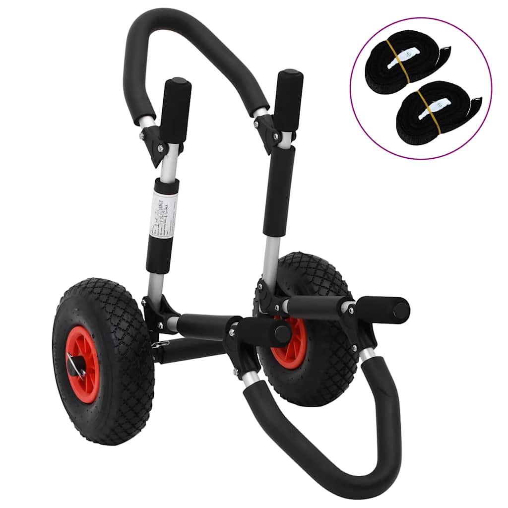 Carrello pieghevole per SUP per tavola da surf 45 kg Alluminio