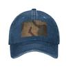Splintertarn GerUnisex WW2 Camouflage Army Military Camo Denim Fabric Cap Casual Baseball Caps Adjustable Hat Unisex Baseball Hats
