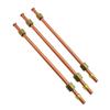 1Pcs Aluminum Copper-plated Air Compressor Exhaust Tube 200/400/600/800mm Bendable Pressure Relief Valve Tube Air Line Hose