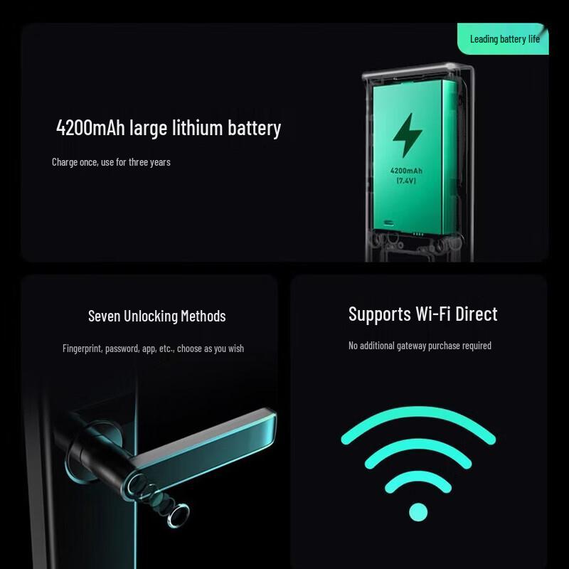 DESMAN V7 Plus Smart Fingerprint Door Lock