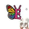Cross-border Cute Detachable PVC Shoe Ornaments: Butterfly, Letter, Cartoon Designs for Festival and Party Shoes