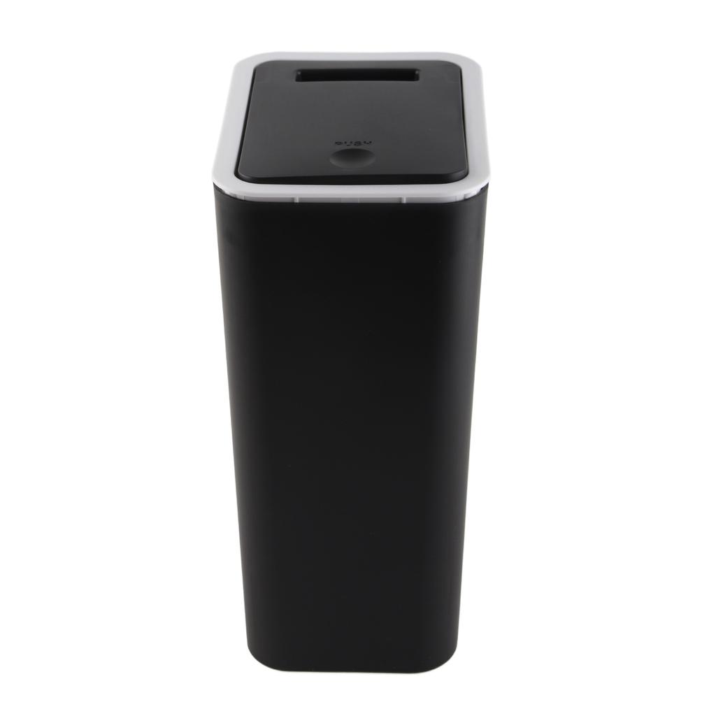 Household Garbage Cans Sled Large Capacity Odorless With Press Top Plastic Trash Bin For Home Kitchen Living Room Bathroom