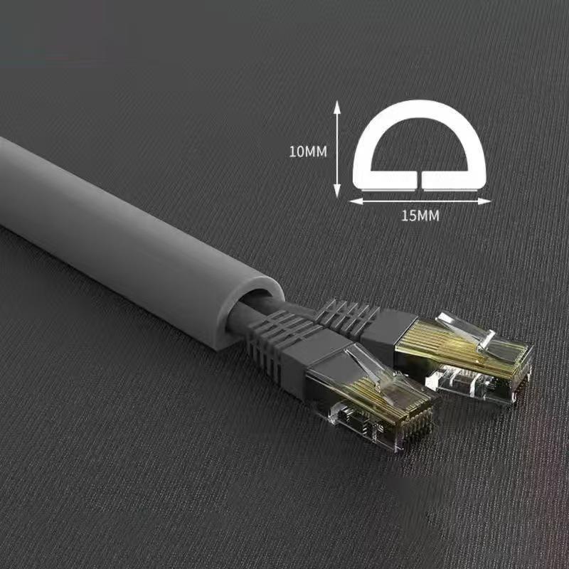 PVC Self-Adhesive Wire Protection Sealing Strips - Cuttable, Threading-Compatible