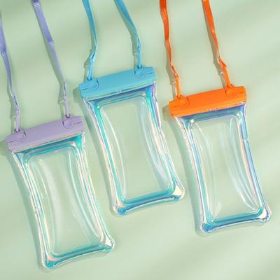 Protective Waterproof Phone Case Transparent Swimming Bag Shockproof Phone Sealed Bag  Boating