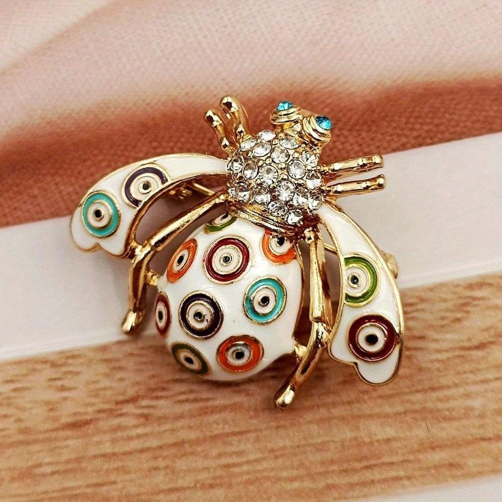Baroque Luxury Insect Bee Design Men s Women s Brooch Pins