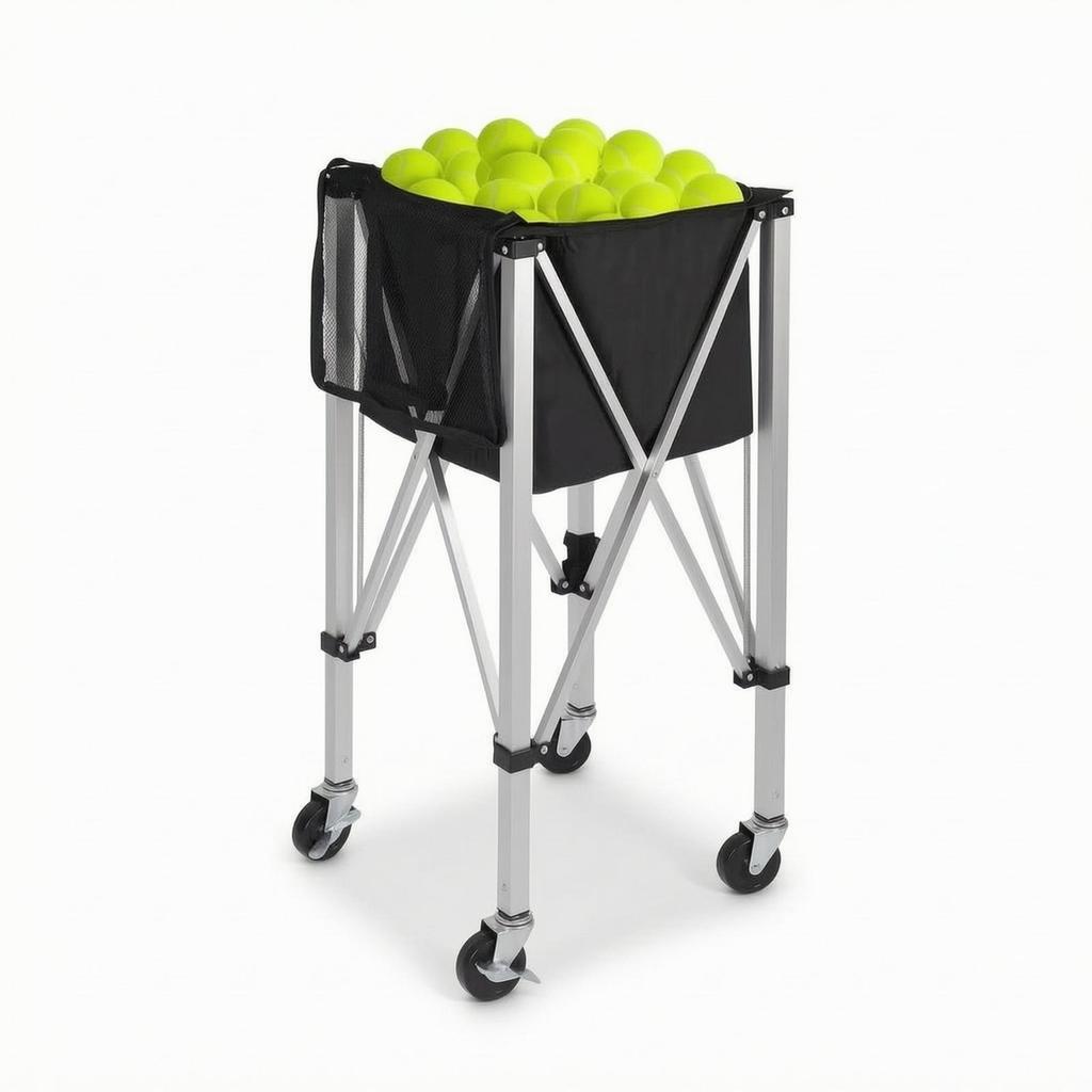 Tennis Ball Cart Long-Lasting Equipment Sturdy for Coaches, Athletes