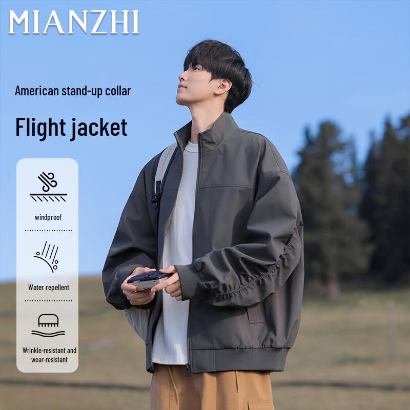 Men s American Style Techwear Flight Jacket 3XL