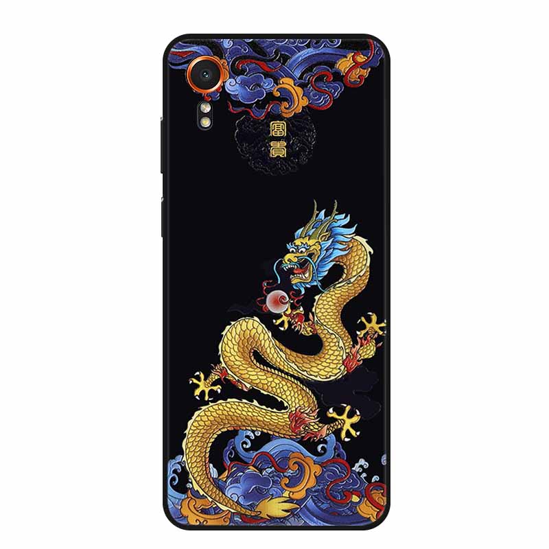 3D Emboss Case For Samsung Galaxy Xcover7 Phone Case Relief Flowers Soft Silicone Back Cover For Samsung Xcover 7 Case Shell Bag