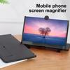 3D Phone Screen Magnifier Foldable Mobile Phone Magnifier Screen for Movies Games Universal Stand for All Phones