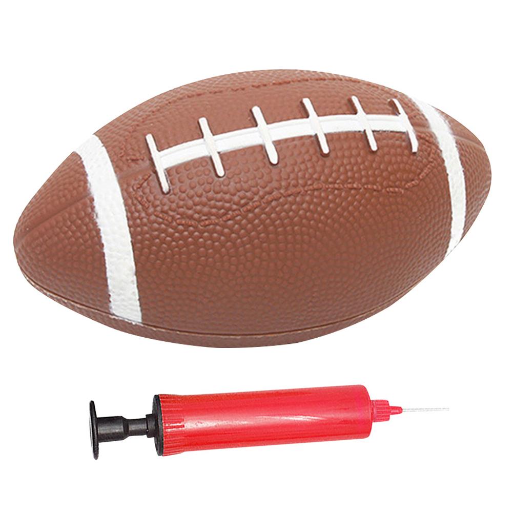 

Teenagers Rugby Ball Child Footballs Anti Slip Small Rugby Ball with Inflator Children Game Ball for Kids Students