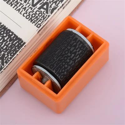 2pcs Ultimate Privacy Shield Confidentiality Stamp - High-Security Smudge-Proof Design for Document Sealing Keep Information