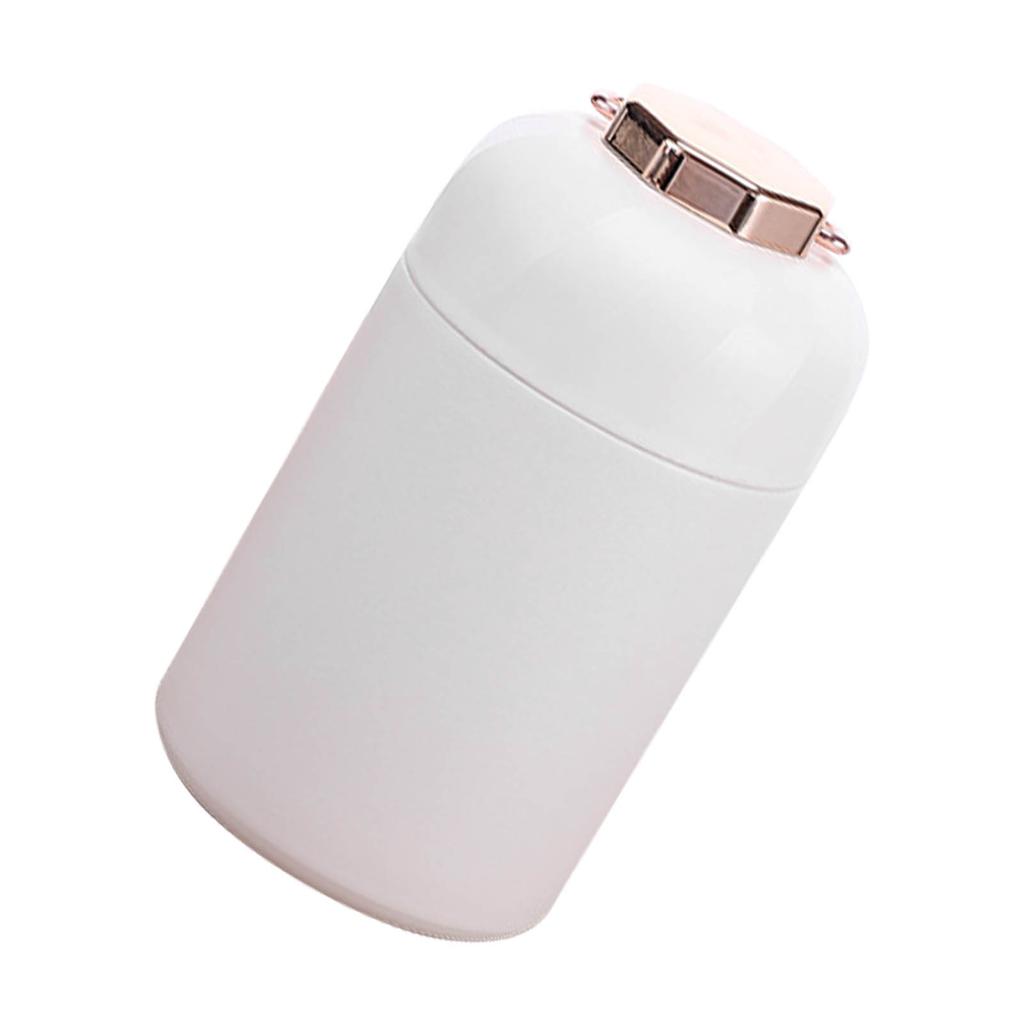Barattolo termico portatile in acciaio inossidabile 304, lunch box con isolamento termico, grande capacità, tazza sottovuoto portatile, bianco