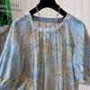 T-shirt for Women Summer Large Size Round Neck Soft Loose Casual Comfortable Pullover T-shirt Top