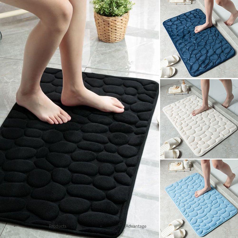 Pebble Carpets Bathroom Mat Super Soft Washable 40*60cm