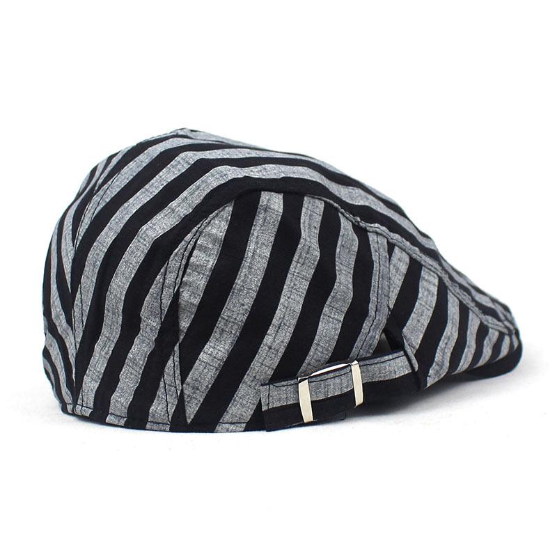 Summer Beret Men's Korean Version Versatile Fashion Casual Cap Cotton and Linen Breathable Light Outdoor Sun Hat