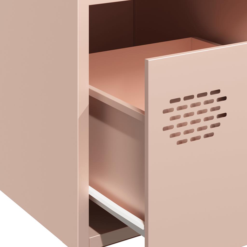 Sideboard Pink 35 x 39 x 73.5 cm Cold Rolled Steel