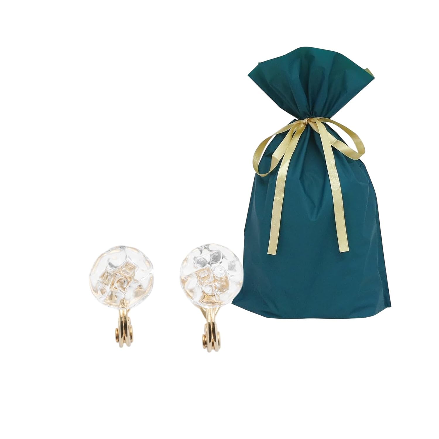 

set Lampwork Factory Luce Earrings gift bag with [Set] 2-piece (HARIO HAA-RCE-E, ribbon)