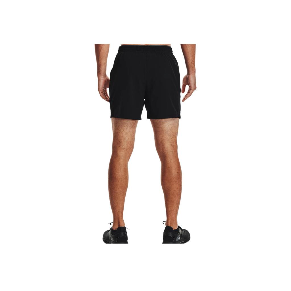 Under Armour Letter Sports Training Running Shorts Men shorts Black 1365210-001