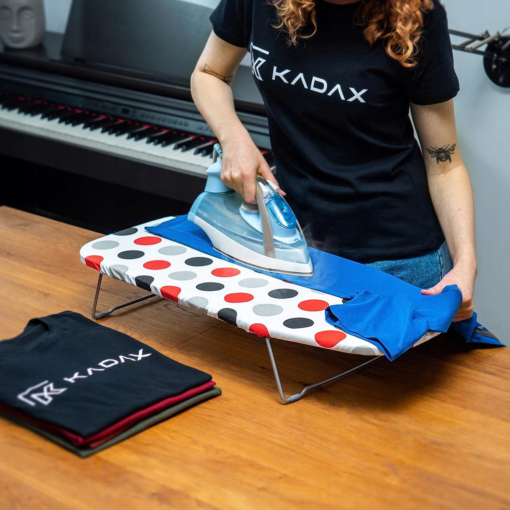 KADAX Small Ironing Board On Table For Wardrobe Travel Hotel 70x30