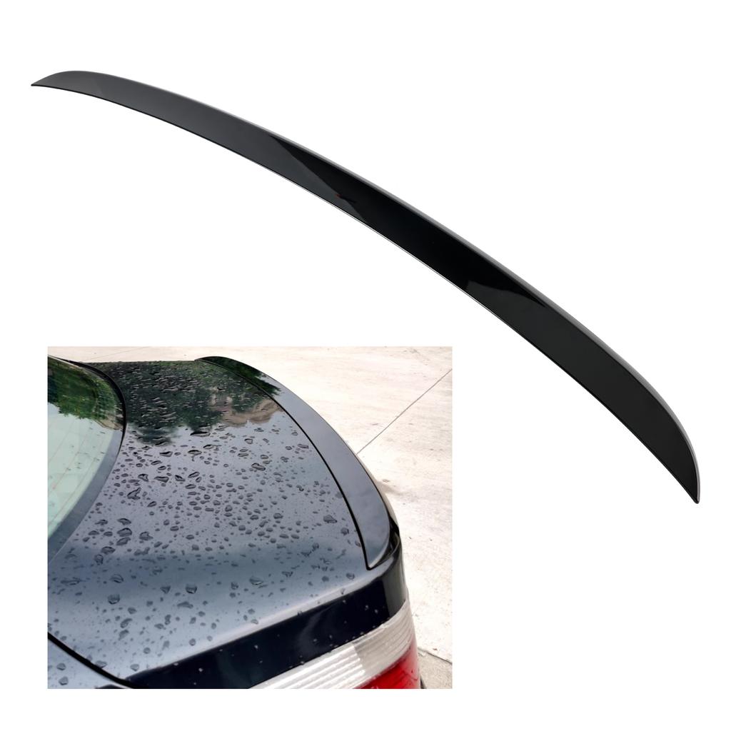 Fényes Fekete Hátsó Csomagtartó Spoiler BMW 5-ös Sorozat E60 M5 2003-2010 M5 Stílus