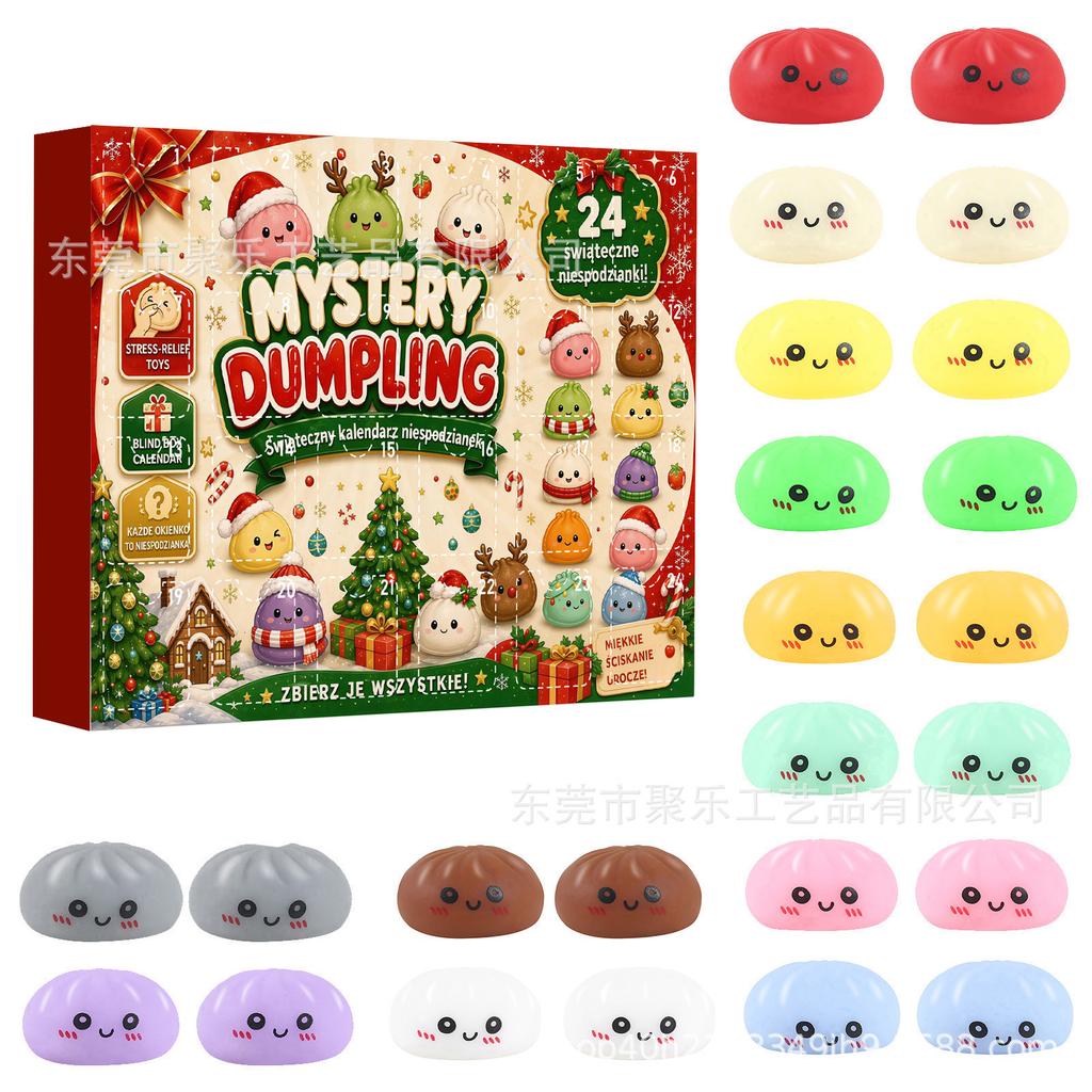 Christmas countdown Holiday Christmas Advent Calendar blind bag gift