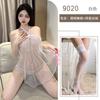 Sex Underwear Sexy Mesh Lace Uniform Temptation Large Size Neck Belly Pocket Straps Pure Desire Suit