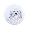 Coton de Tulear, Cotie – Pin with your dog, add your own photo – Design 01 | Art-Dog