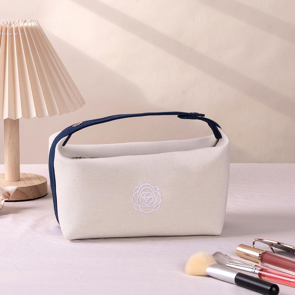 Travel Portable Camellia Portable Cosmetic Bag New Premium Cosmetics Lipstick Key Storage Bag