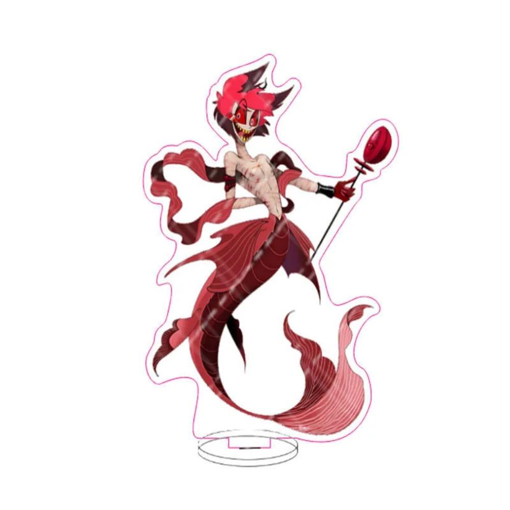 15cm Acrylic Stand For Hazbin  Charlie Morningstar Vaggie Alastor Lucifer Morningstar Peripheral Cute Desktop Ornament Gift
