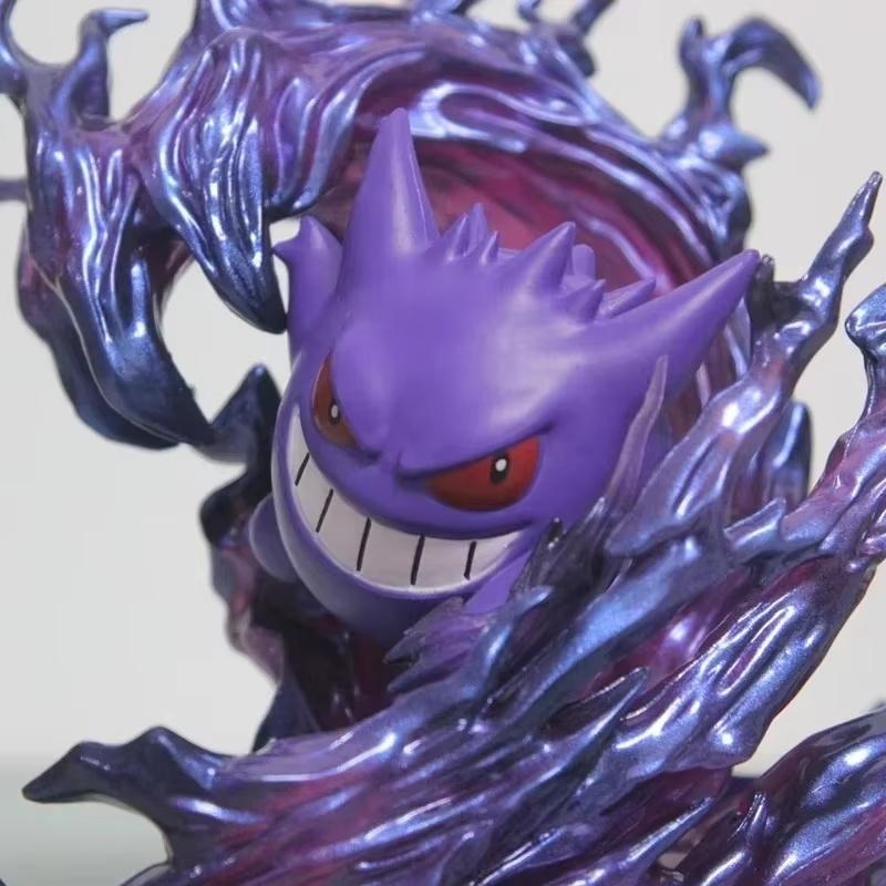 Gengar 18Cm Figure Anime Action Model Collectible Statue For Display Halloween Christmas Birthday Gift For Kids Adults Children's Birthday Gift