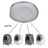 Space Saving Cats Litter Mat Closed Collecting Smarted Cats Litter Box Accessory Waterproof Easyly Clean