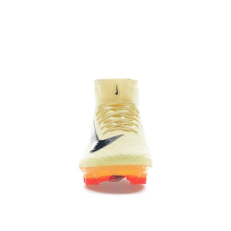 Nike Kylian Mbappé x Zoom Mercurial Superfly 10 Elite FG Light Laser Orange Men Sneakers Armory-Navy FQ8692-800