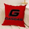 Motorcycle GGasGas Cushion Cover Soft Plush Fabric DoubleSided Printed Sofa Cushion Cover for All Seasons Home Decor Gift